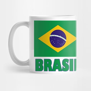 The Pride of Brasil (Brazil) - Brazilian Flag Design Mug